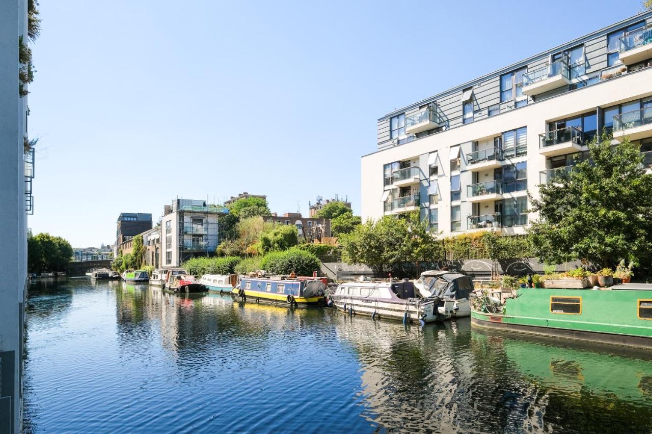 Lovely 2 Bed Flat In Canal Side Gated Development Apartment Londra Exterior foto